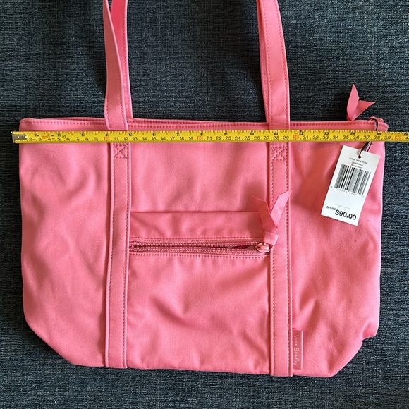 Vera Bradley Women’s Small Vera Tote in Rouge Rose - Picture 12 of 12